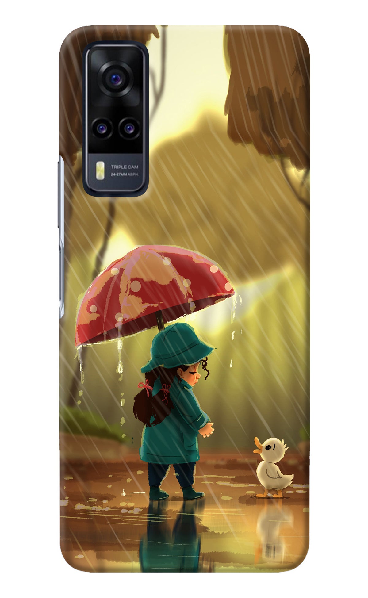 Rainy Day Vivo Y31 Back Cover