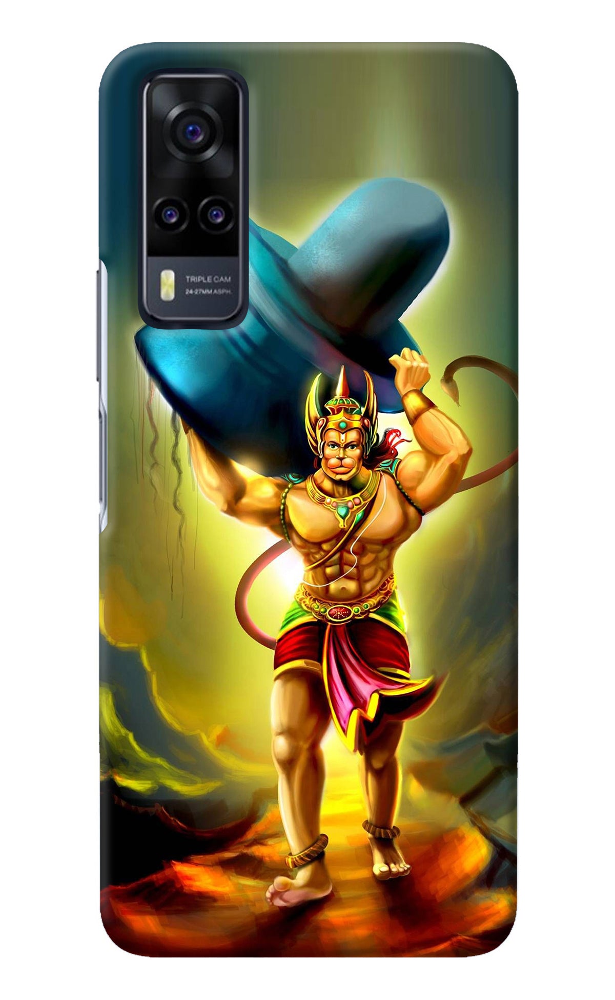 Lord Hanuman Vivo Y31 Back Cover