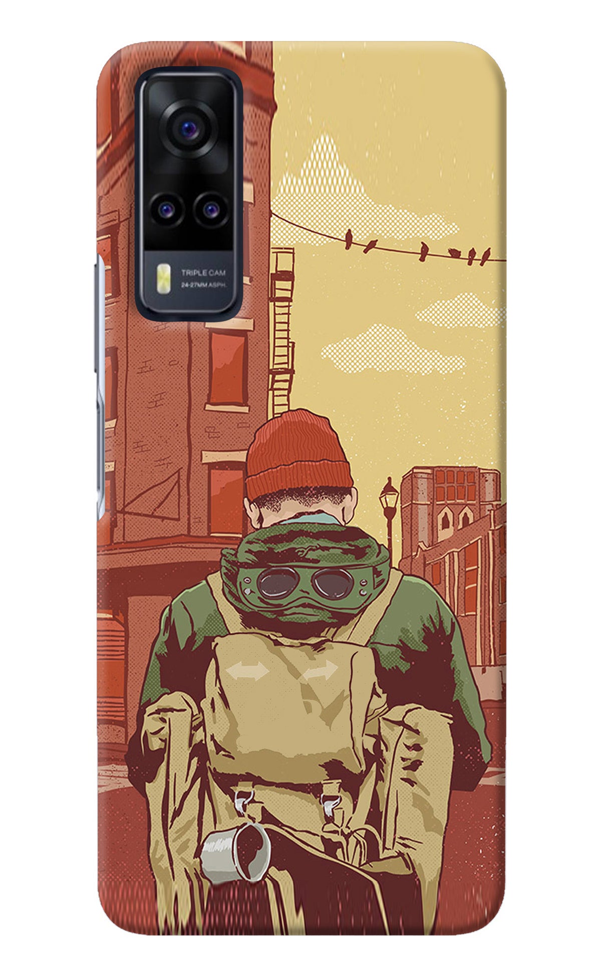 Adventurous Vivo Y31 Back Cover