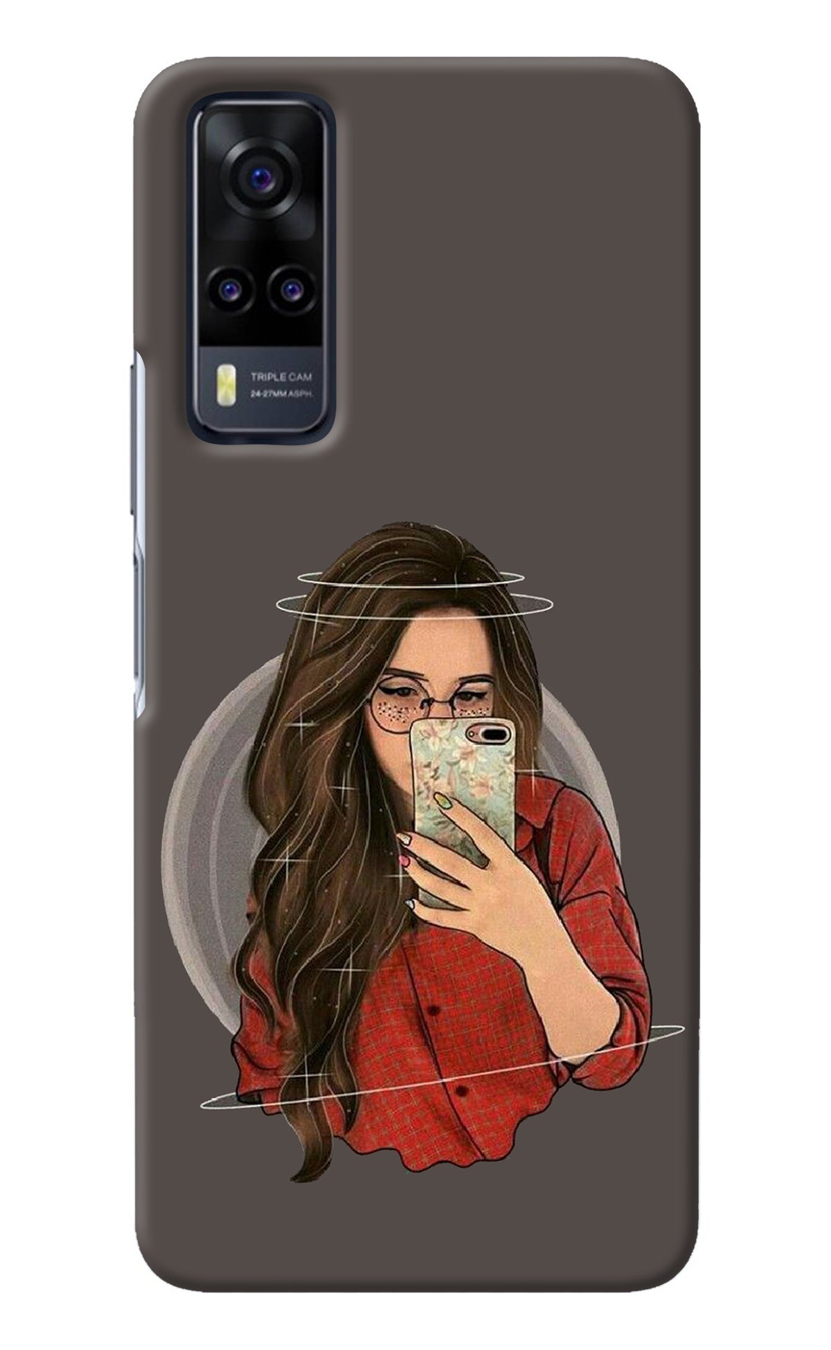 Selfie Queen Vivo Y31 Back Cover