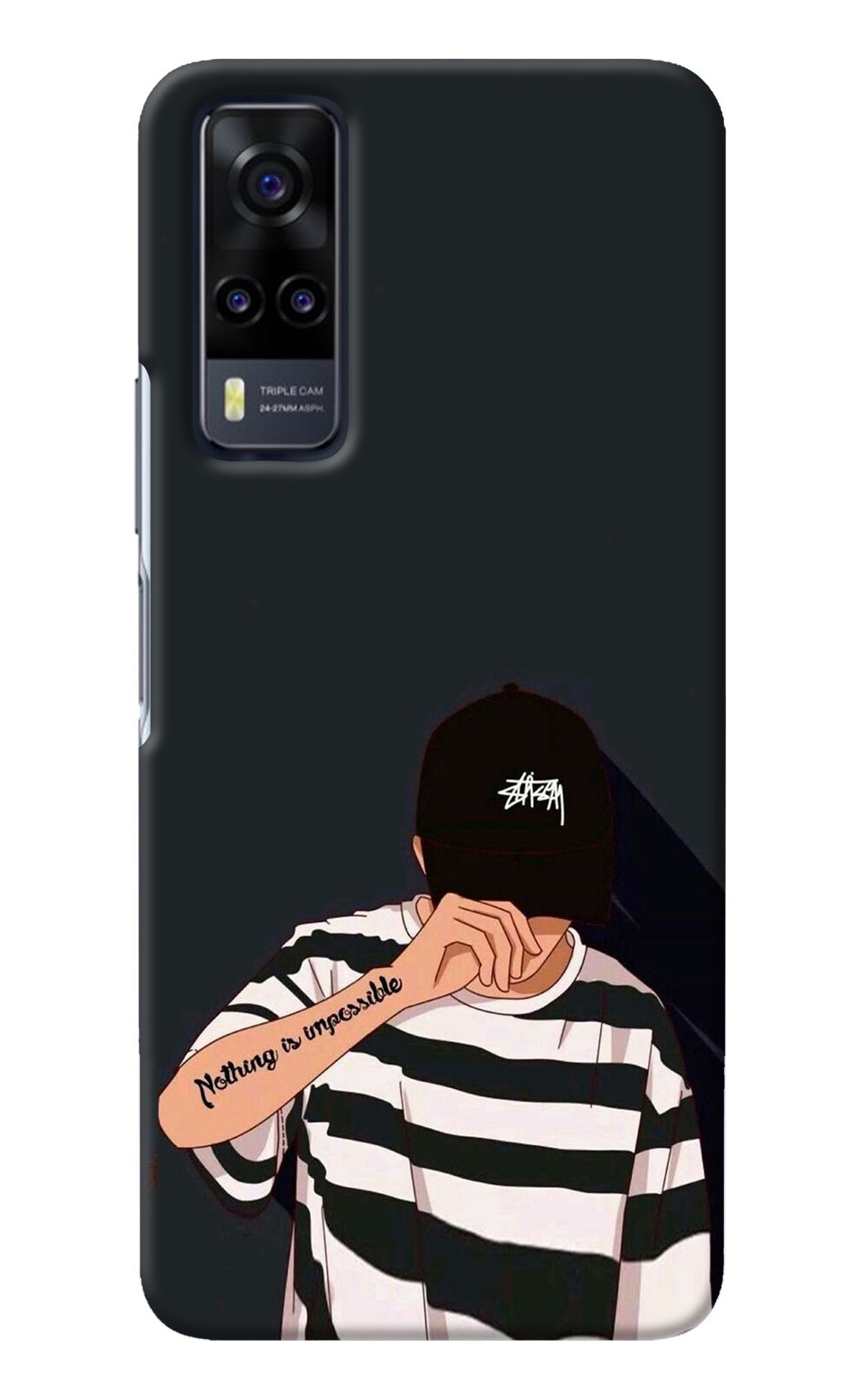 Aesthetic Boy Vivo Y31 Back Cover