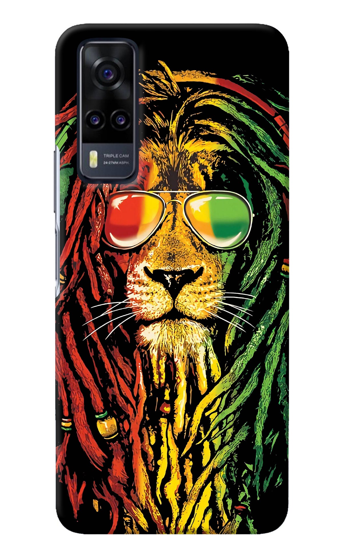 Rasta Lion Vivo Y31 Back Cover