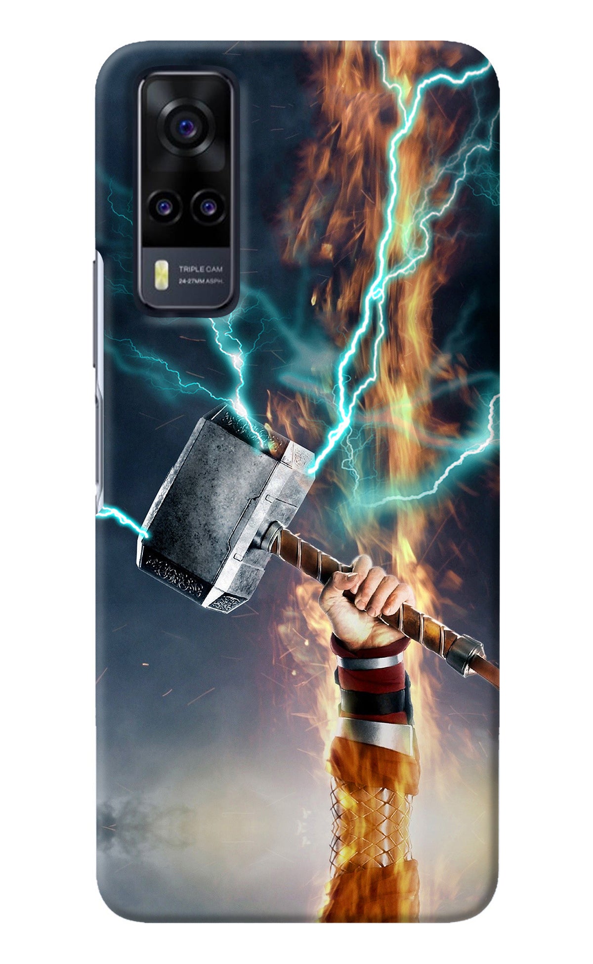 Thor Hammer Mjolnir Vivo Y31 Back Cover