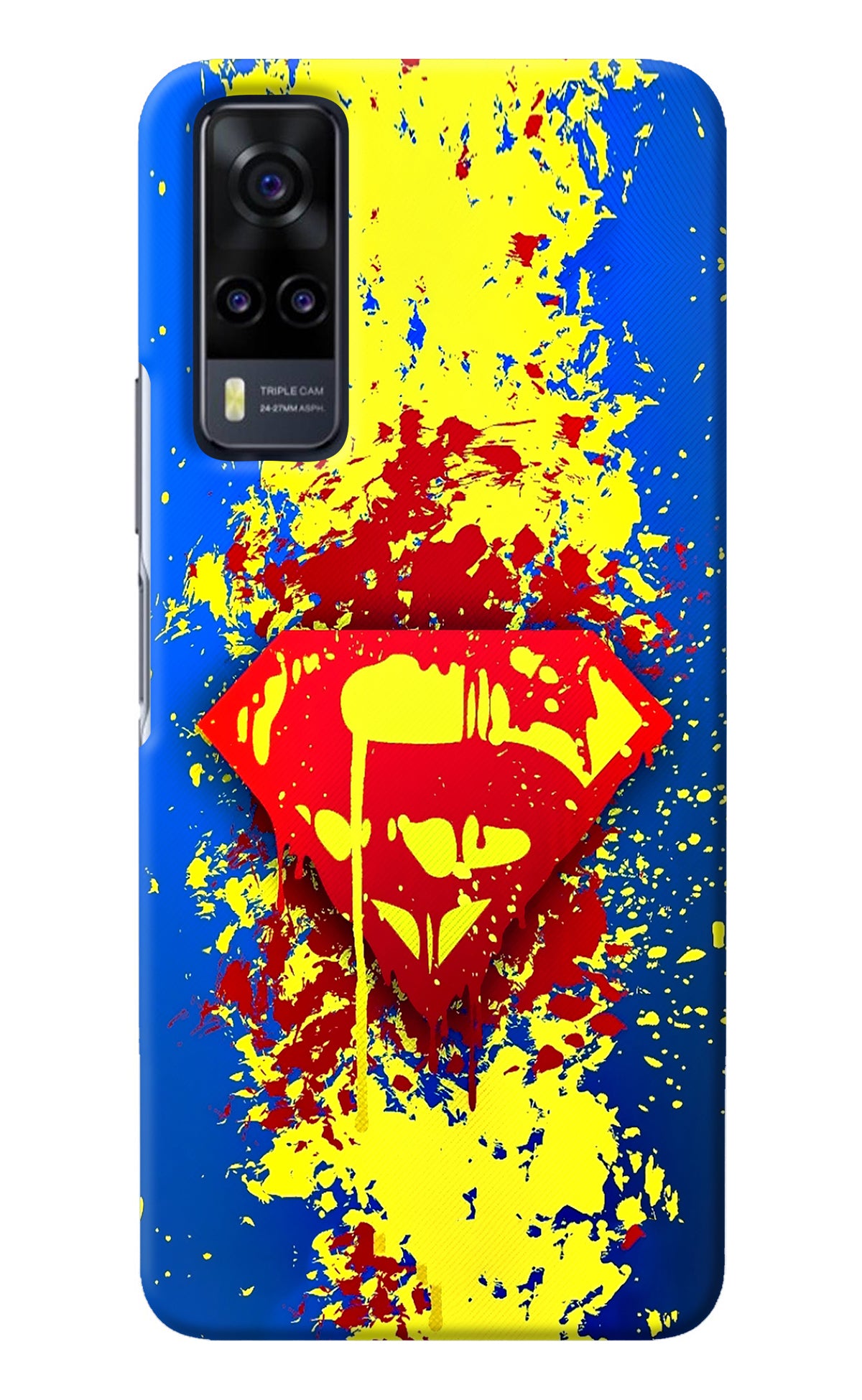 Superman logo Vivo Y31 Back Cover