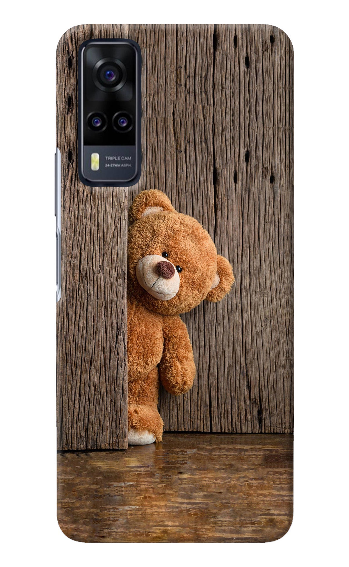 Teddy Wooden Vivo Y31 Back Cover