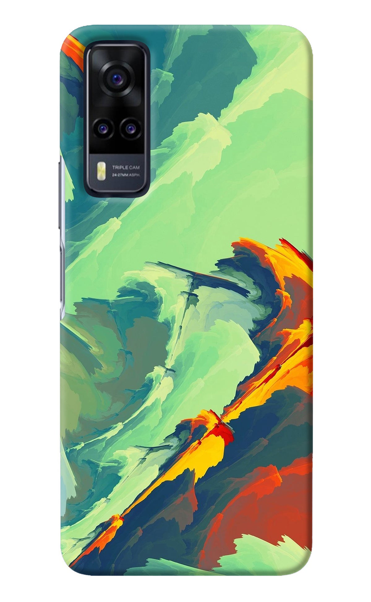 Paint Art Vivo Y31 Back Cover