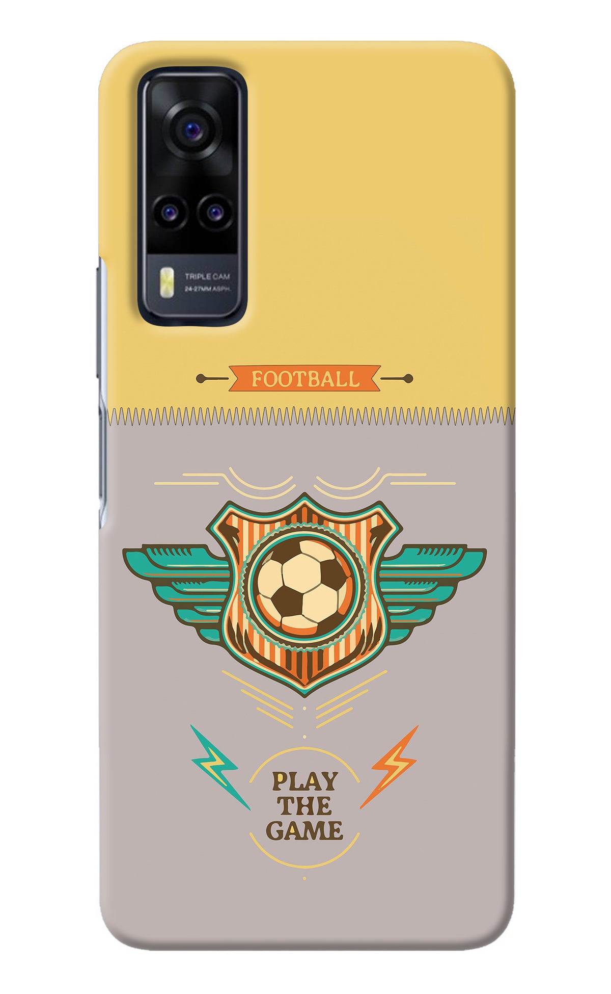 Football Vivo Y31 Back Cover