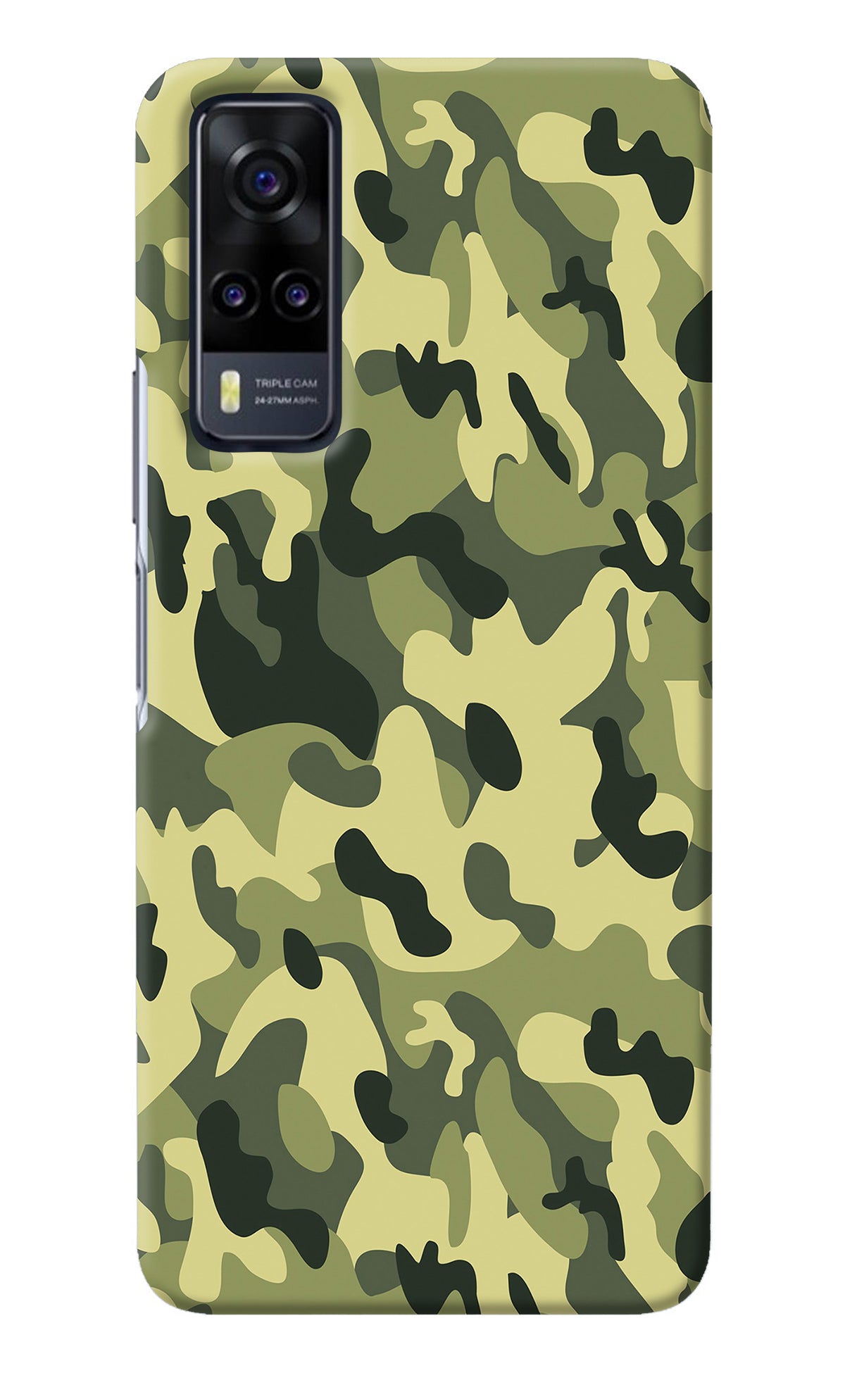 Camouflage Vivo Y31 Back Cover