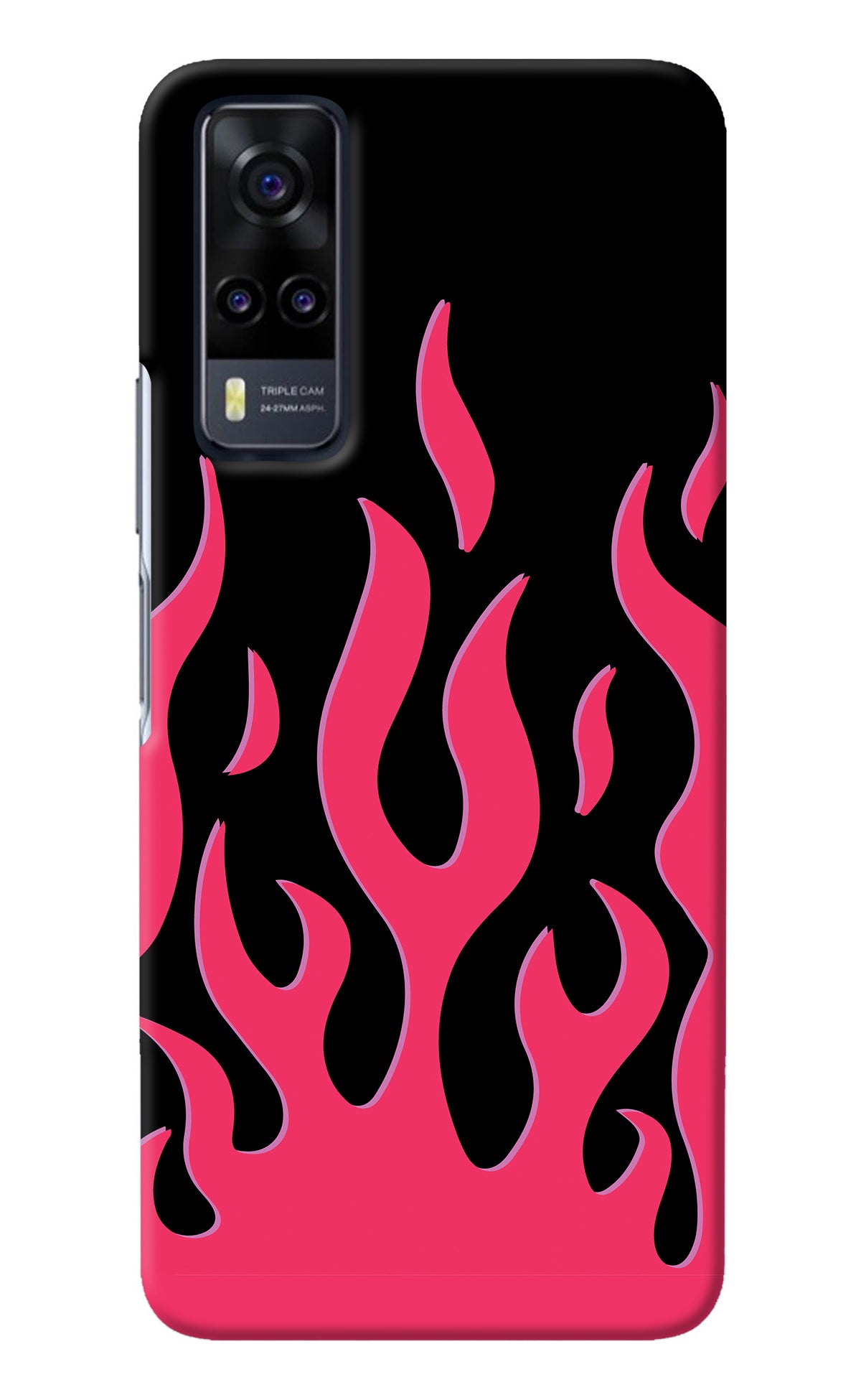 Fire Flames Vivo Y31 Back Cover