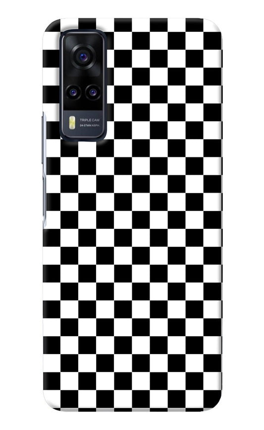 Chess Board Vivo Y31 Back Cover