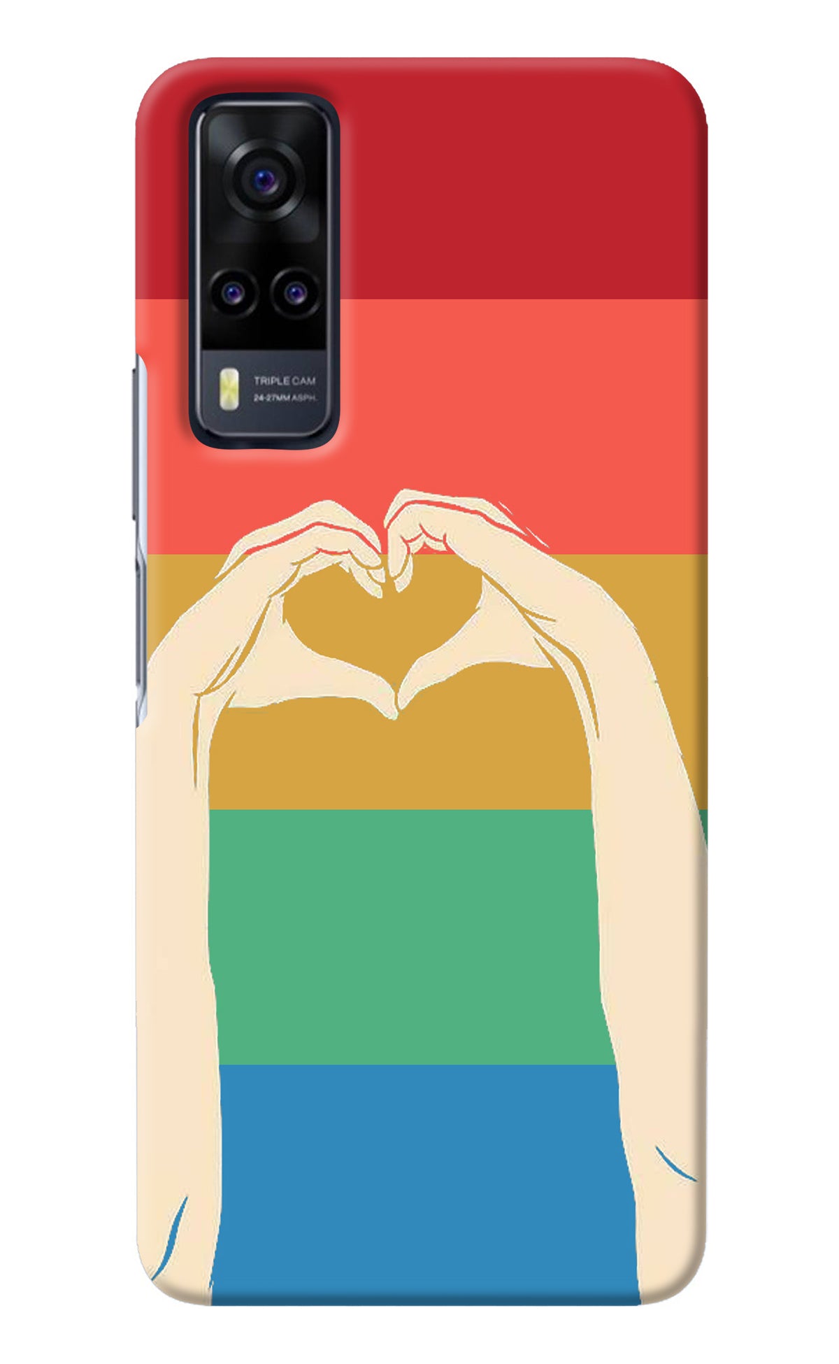 Vintage Love Vivo Y31 Back Cover