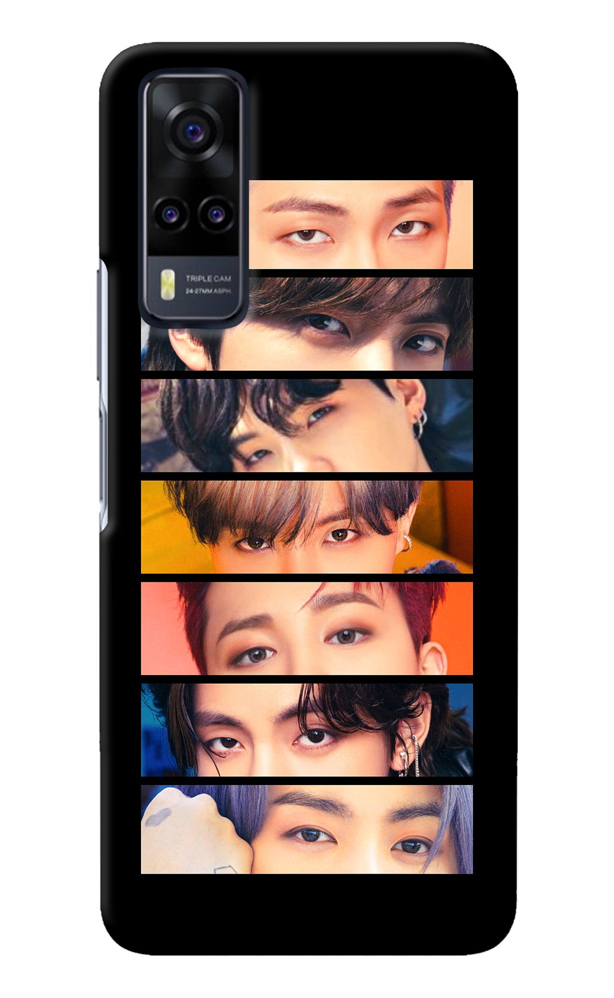 BTS Eyes Vivo Y31 Back Cover