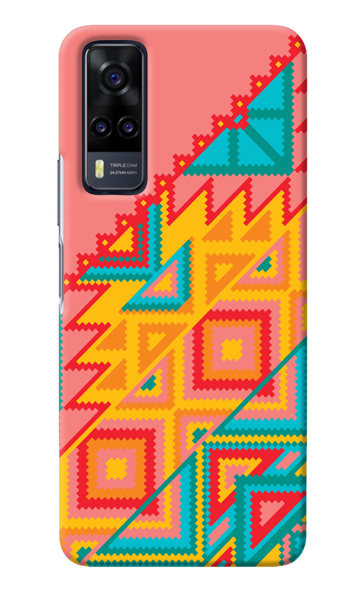 Aztec Tribal Vivo Y31 Back Cover