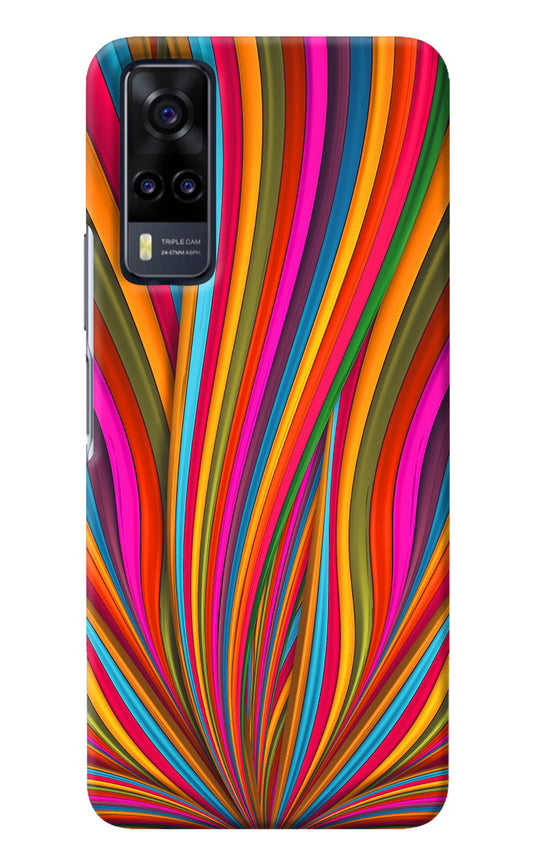 Trippy Wavy Vivo Y31 Back Cover