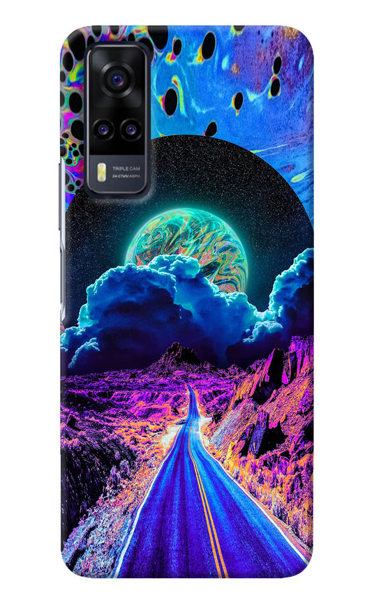 Psychedelic Painting Vivo Y31 Back Cover