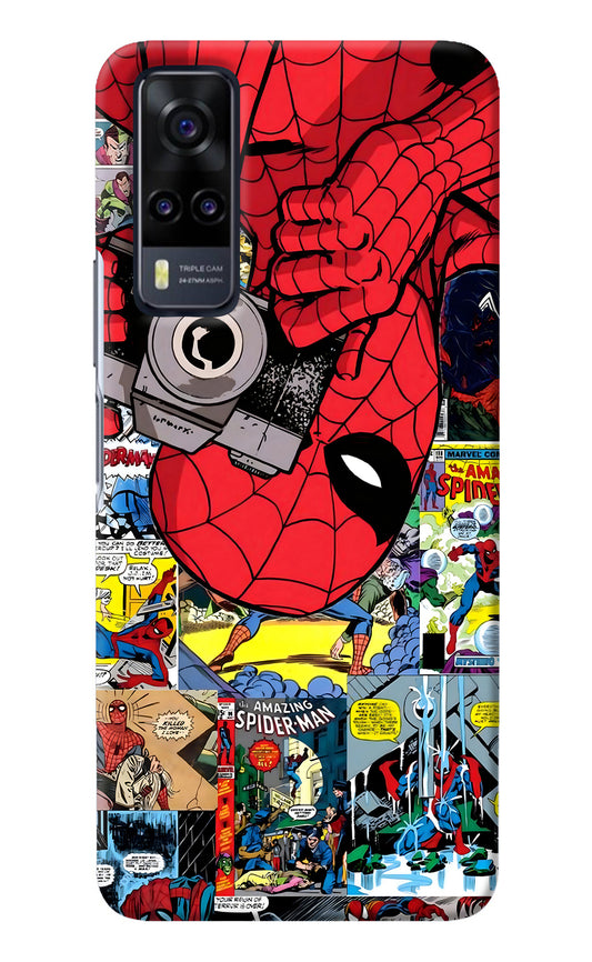 Spider Man Vivo Y31 Back Cover