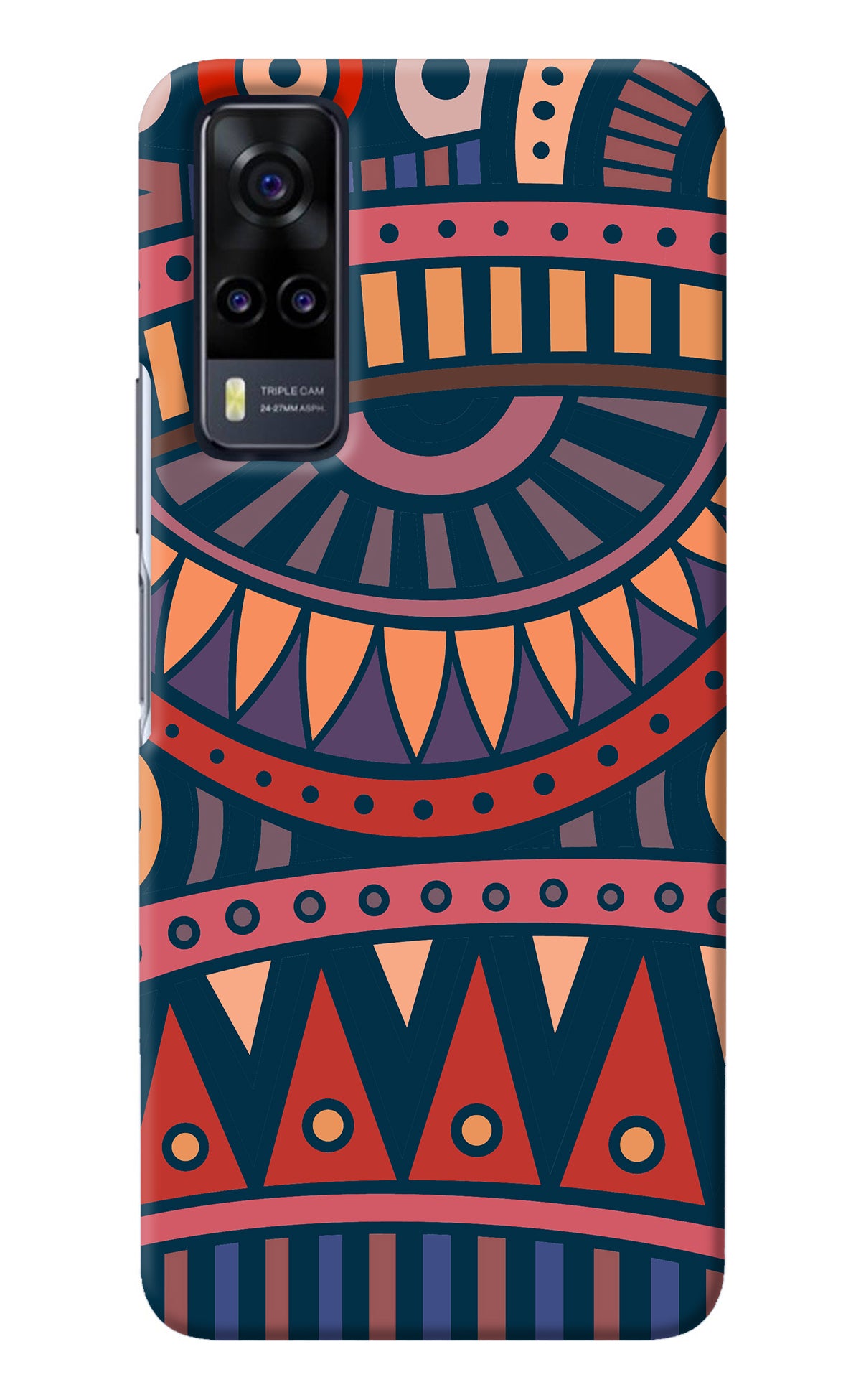 African Culture Design Vivo Y31 Back Cover