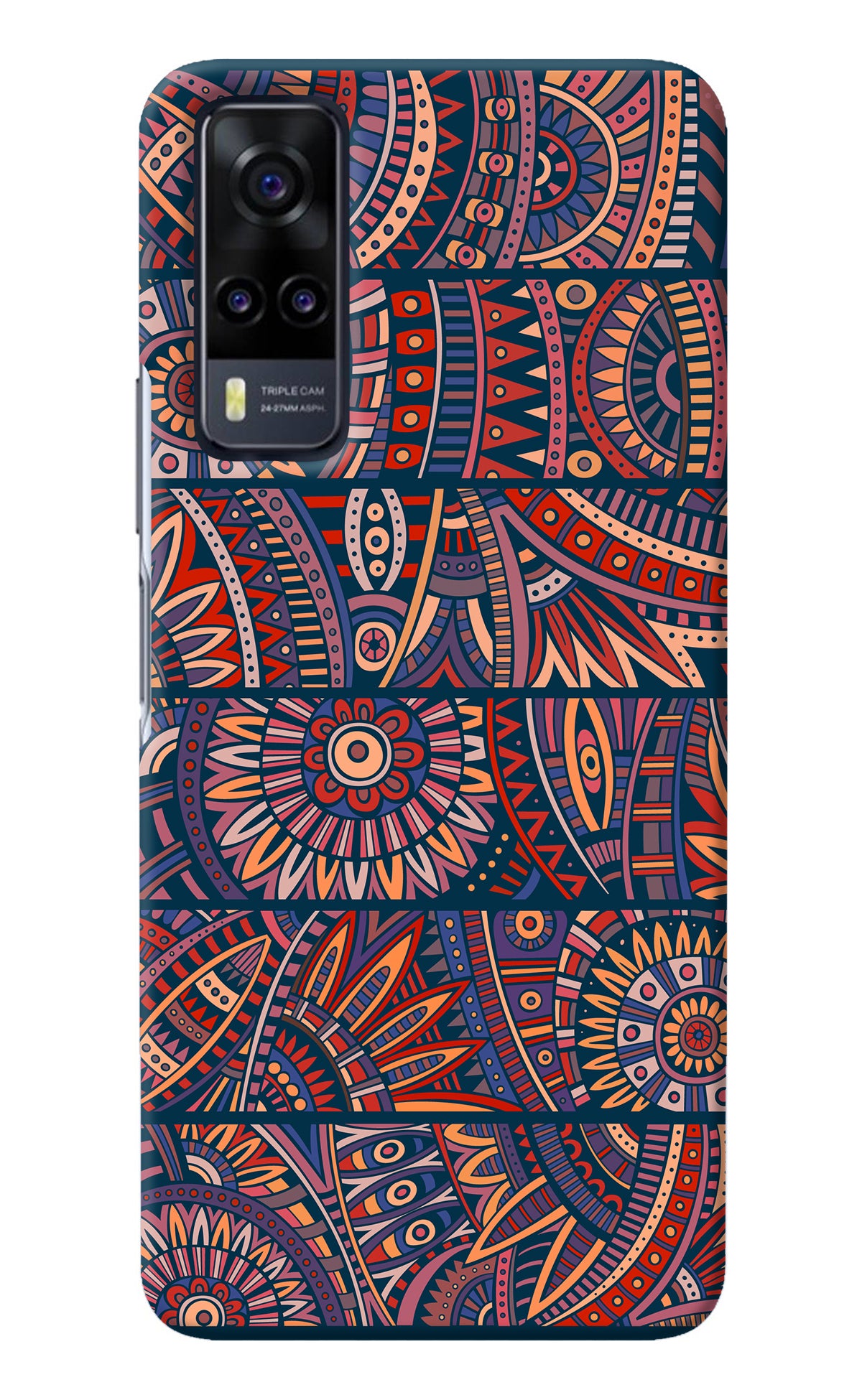 African Culture Design Vivo Y31 Back Cover