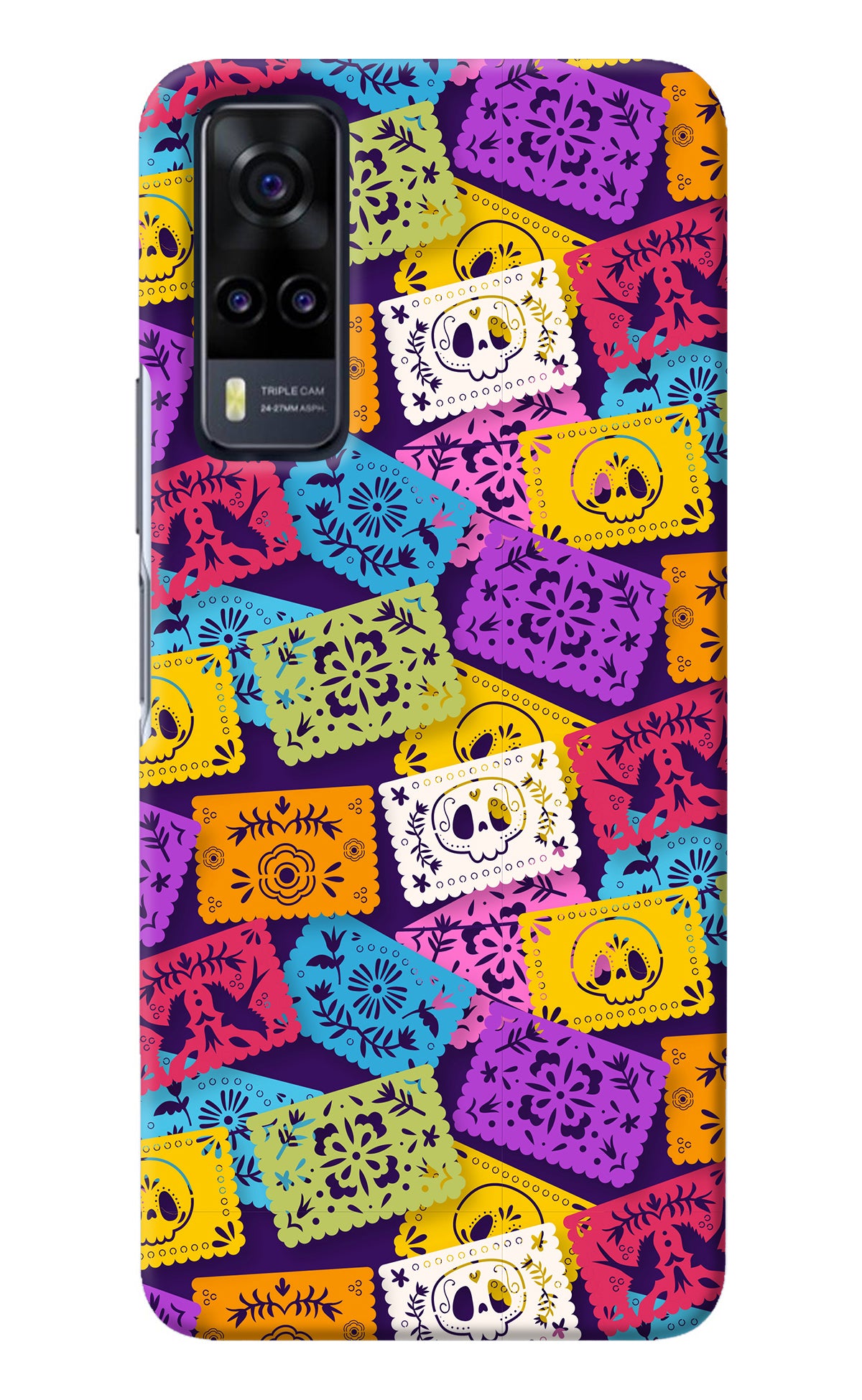 Mexican Pattern Vivo Y31 Back Cover