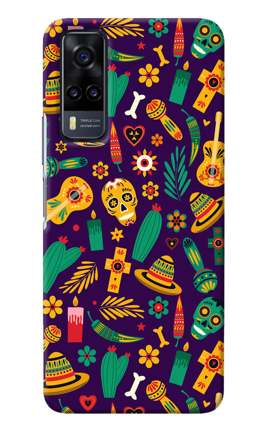 Mexican Artwork Vivo Y31 Back Cover