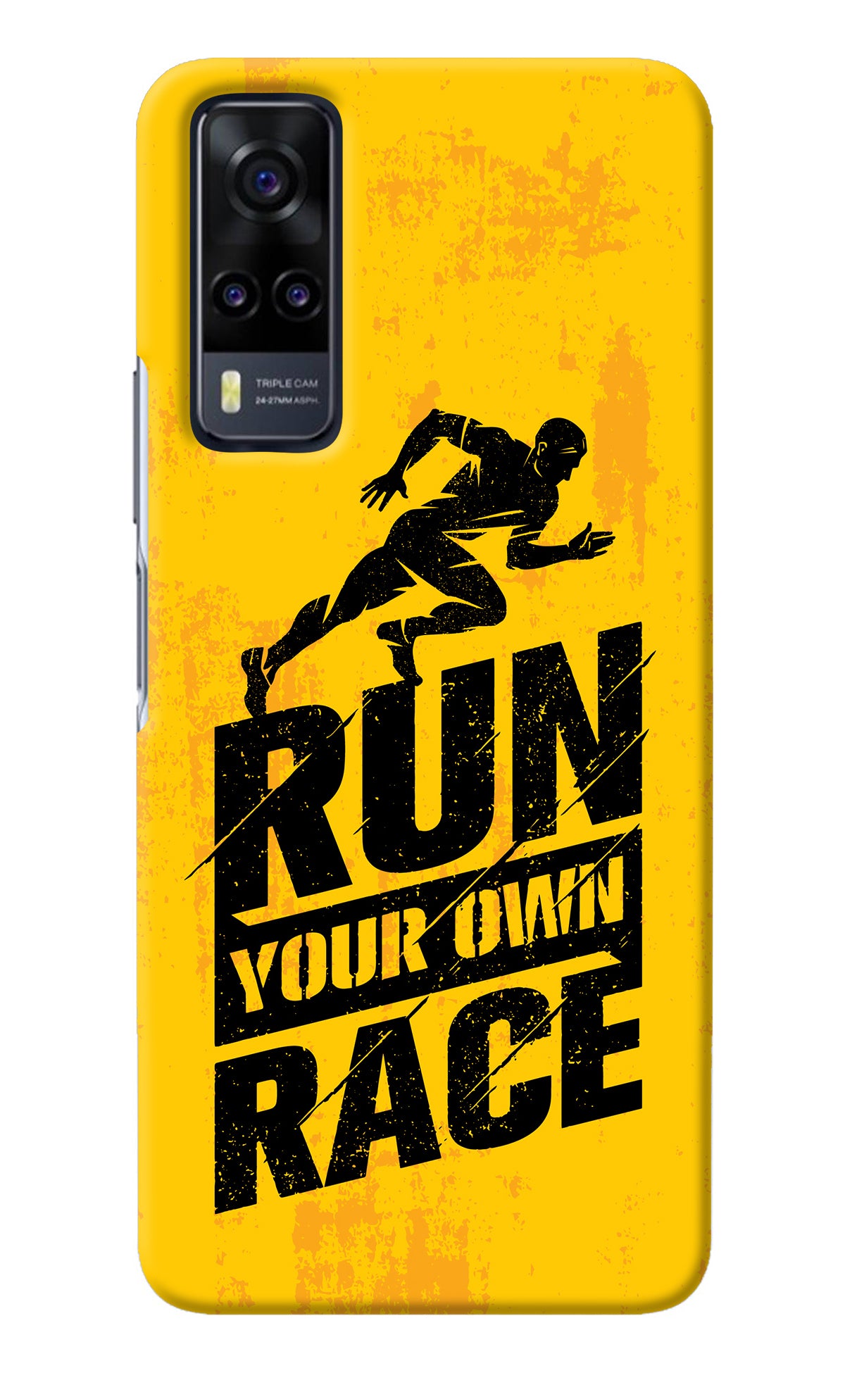 Run Your Own Race Vivo Y31 Back Cover