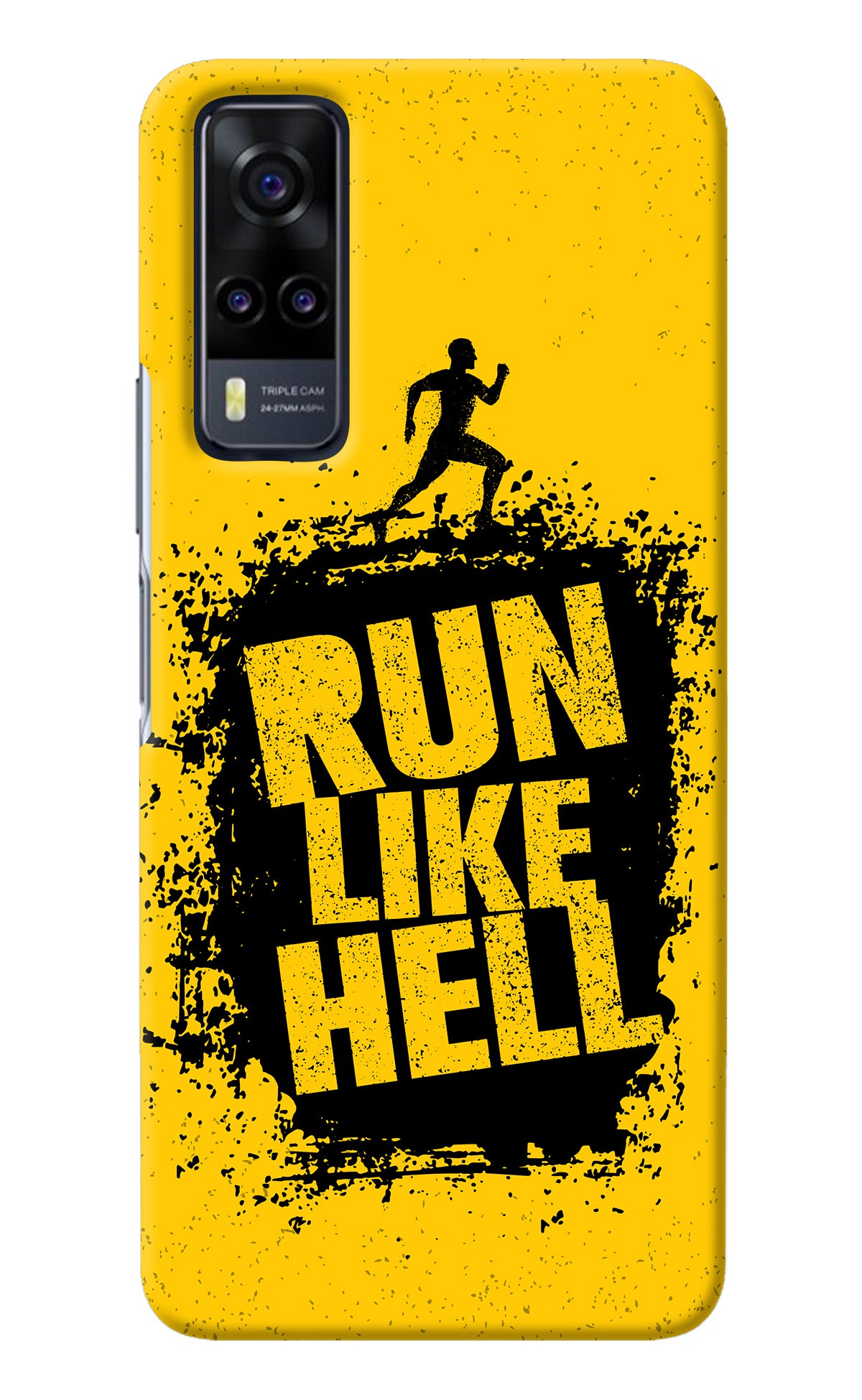 Run Like Hell Vivo Y31 Back Cover