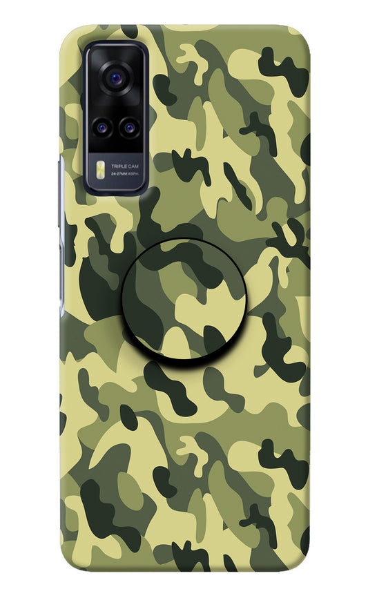 Camouflage Vivo Y31 Pop Case