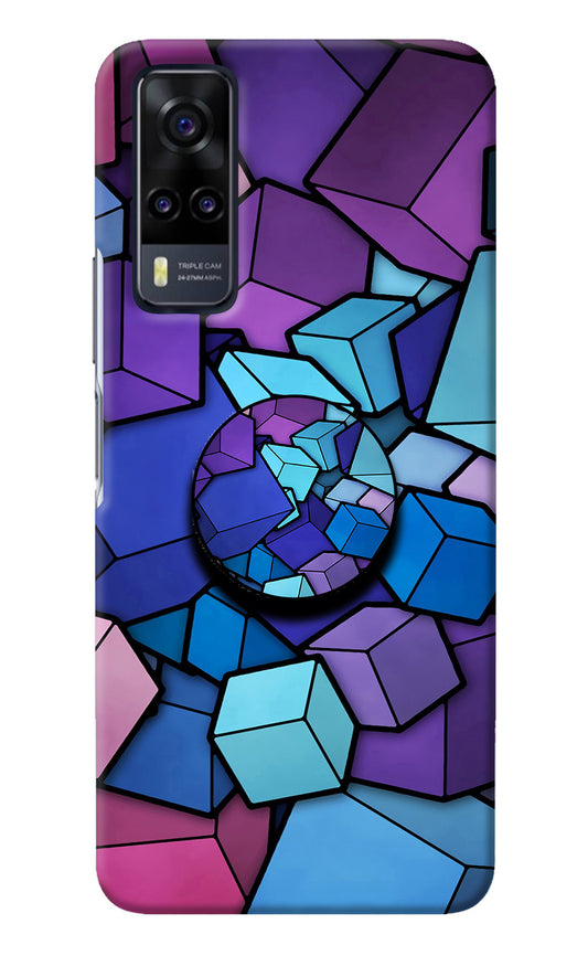 Cubic Abstract Vivo Y31 Pop Case