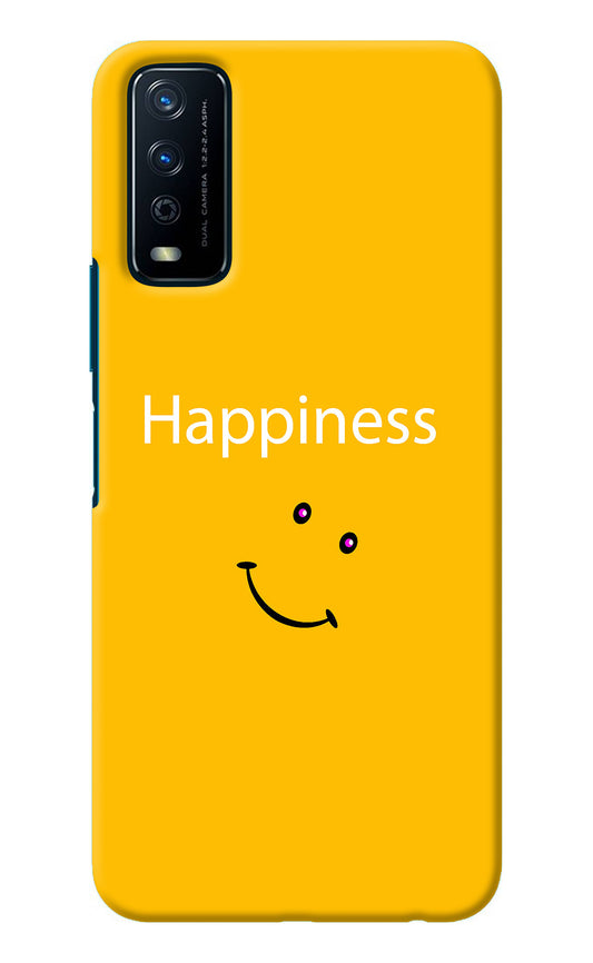 Happiness With Smiley Vivo Y12s Back Cover