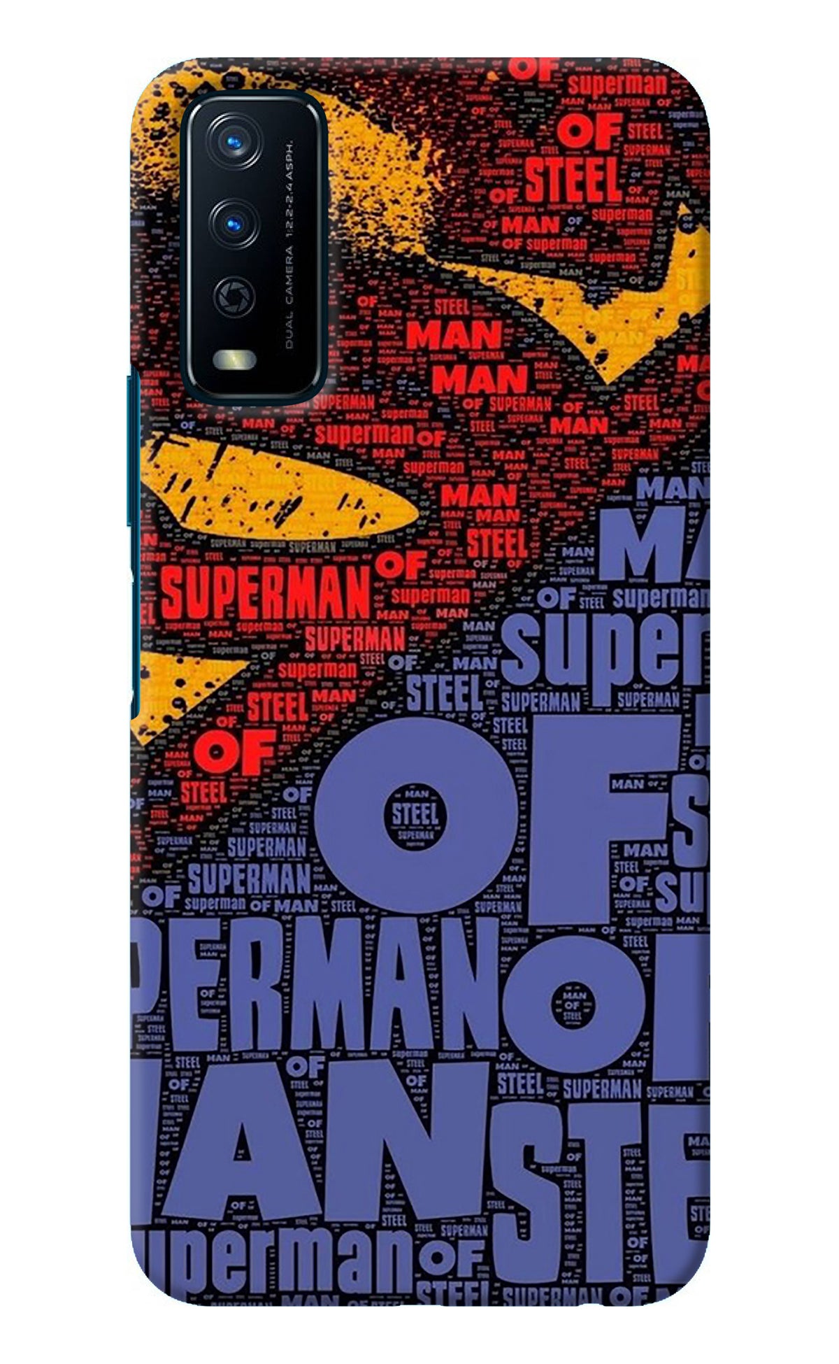 Superman Vivo Y12s Back Cover