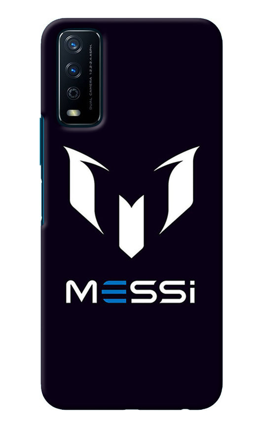 Messi Logo Vivo Y12s Back Cover