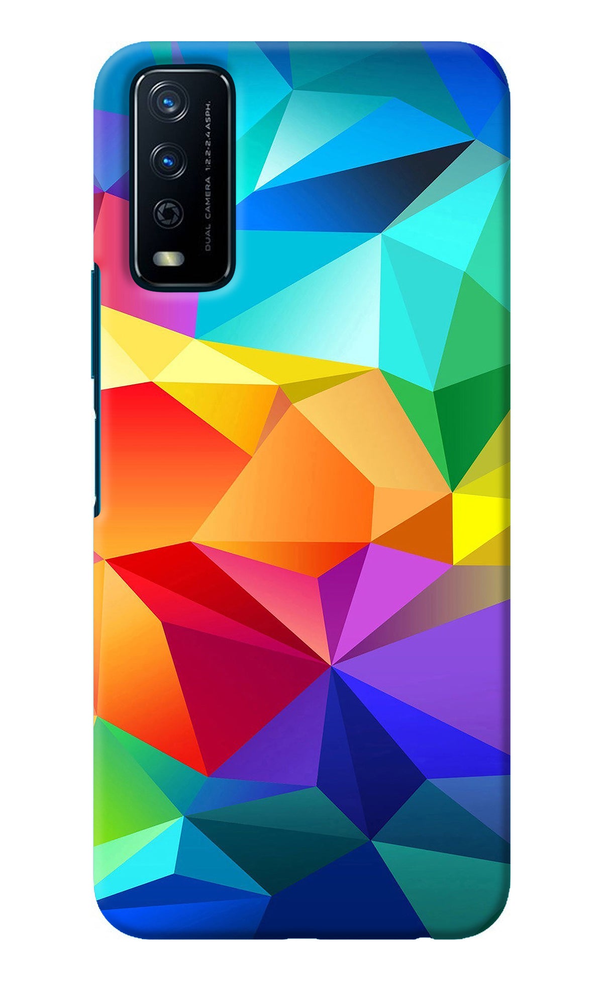 Abstract Pattern Vivo Y12s Back Cover