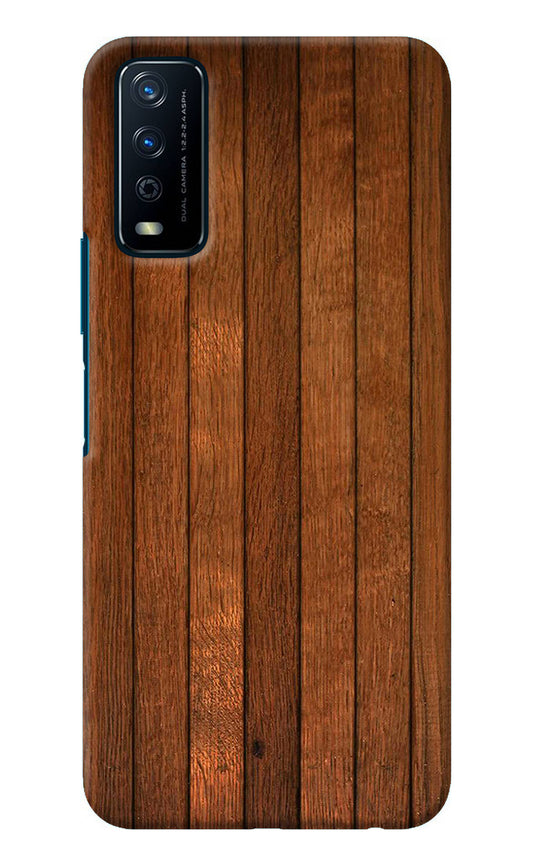 Wooden Artwork Bands Vivo Y12s Back Cover