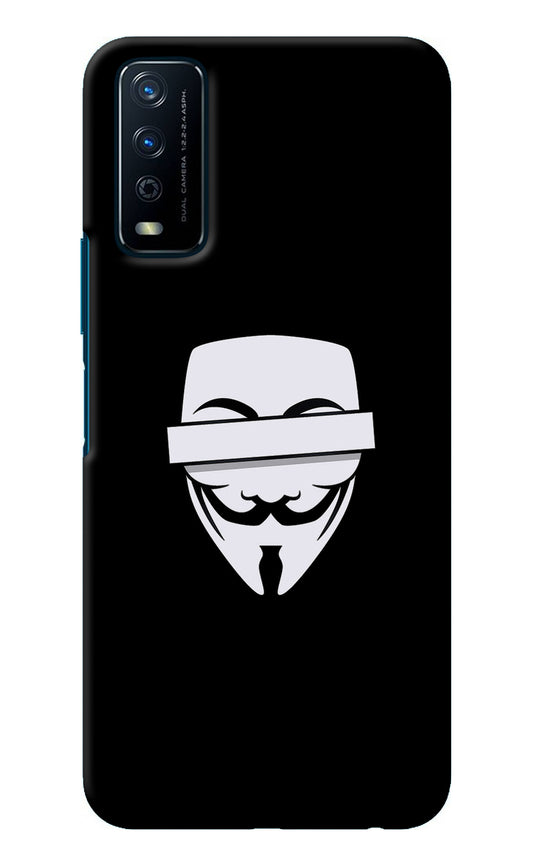 Anonymous Face Vivo Y12s Back Cover