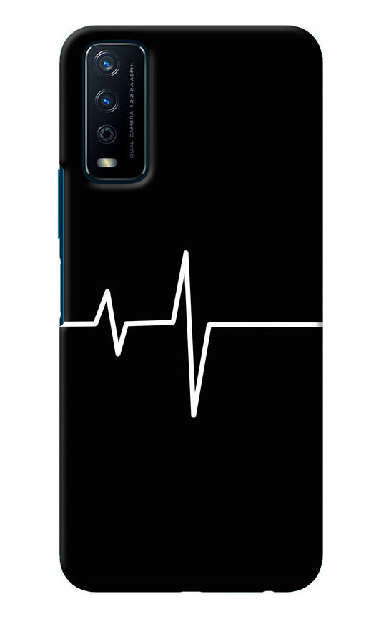 Heart Beats Vivo Y12s Back Cover