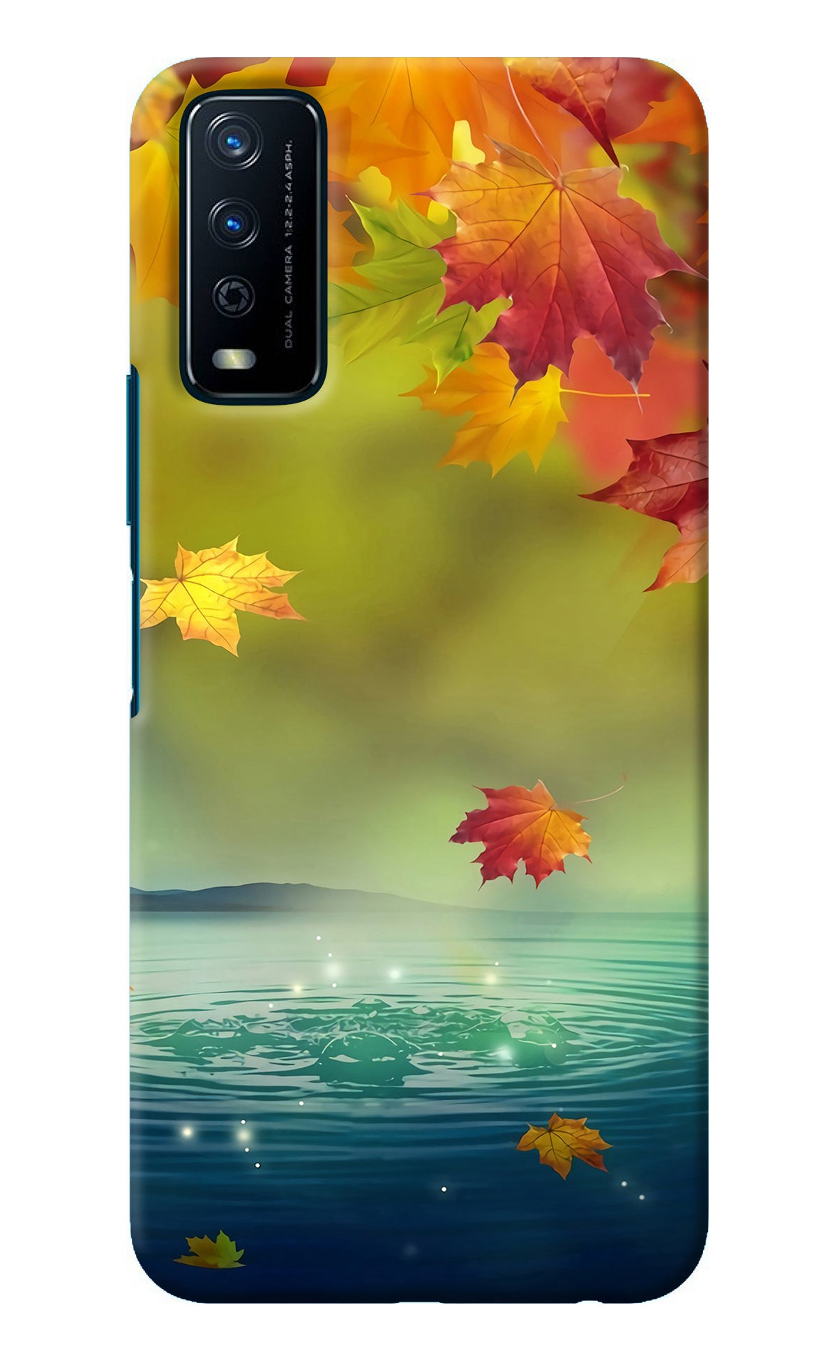 Flowers Vivo Y12s Back Cover