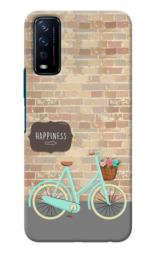 Happiness Artwork Vivo Y12s Back Cover