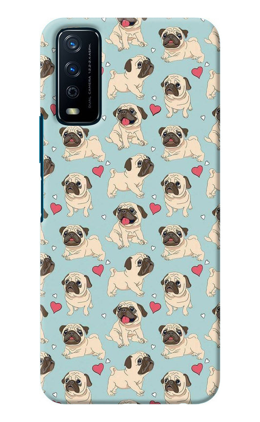 Pug Dog Vivo Y12s Back Cover