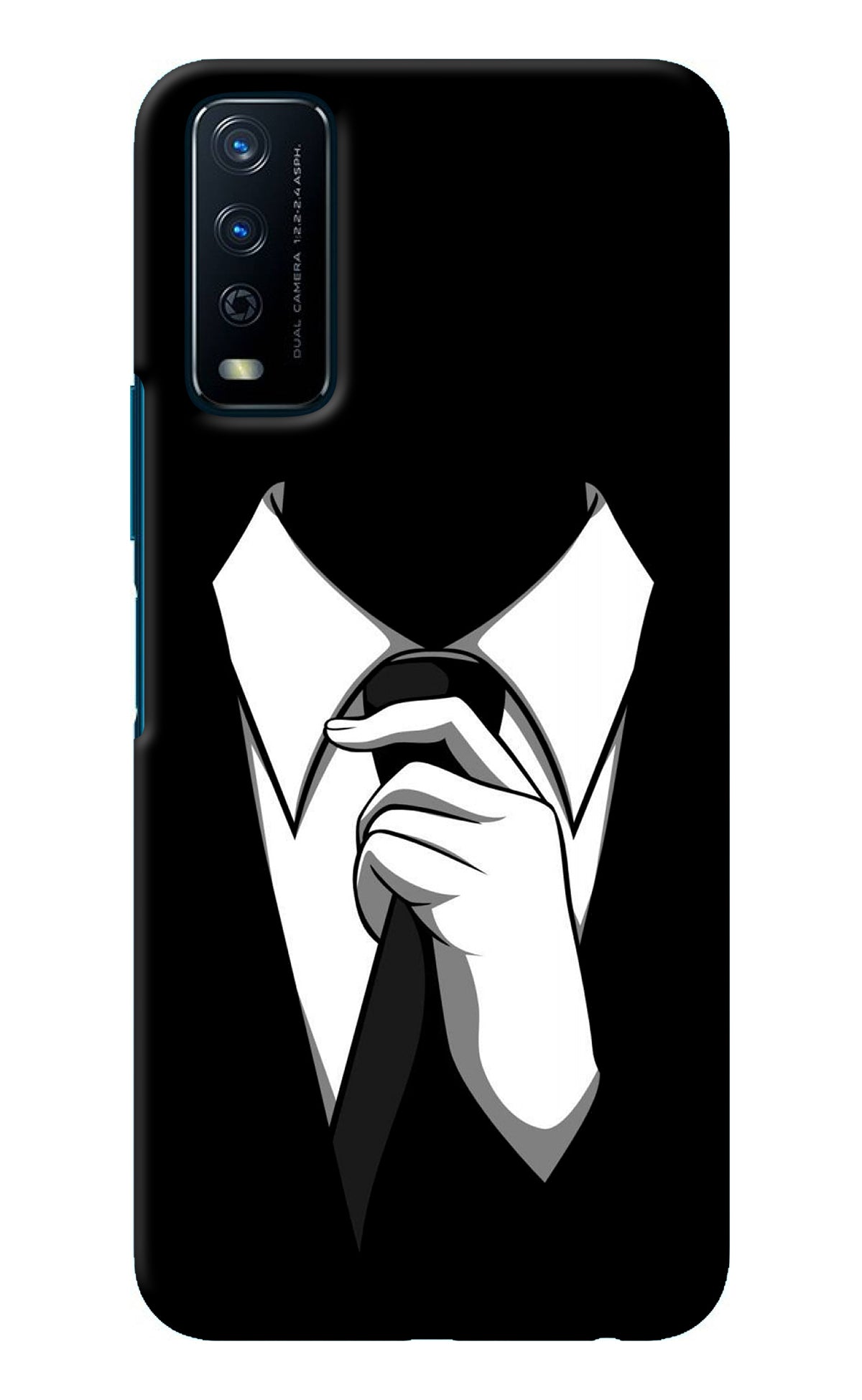 Black Tie Vivo Y12s Back Cover