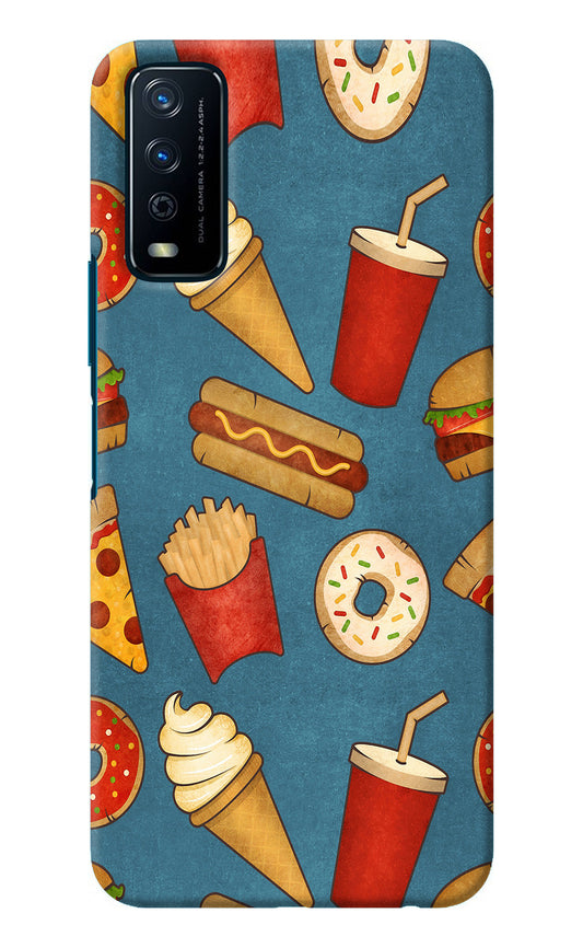 Foodie Vivo Y12s Back Cover