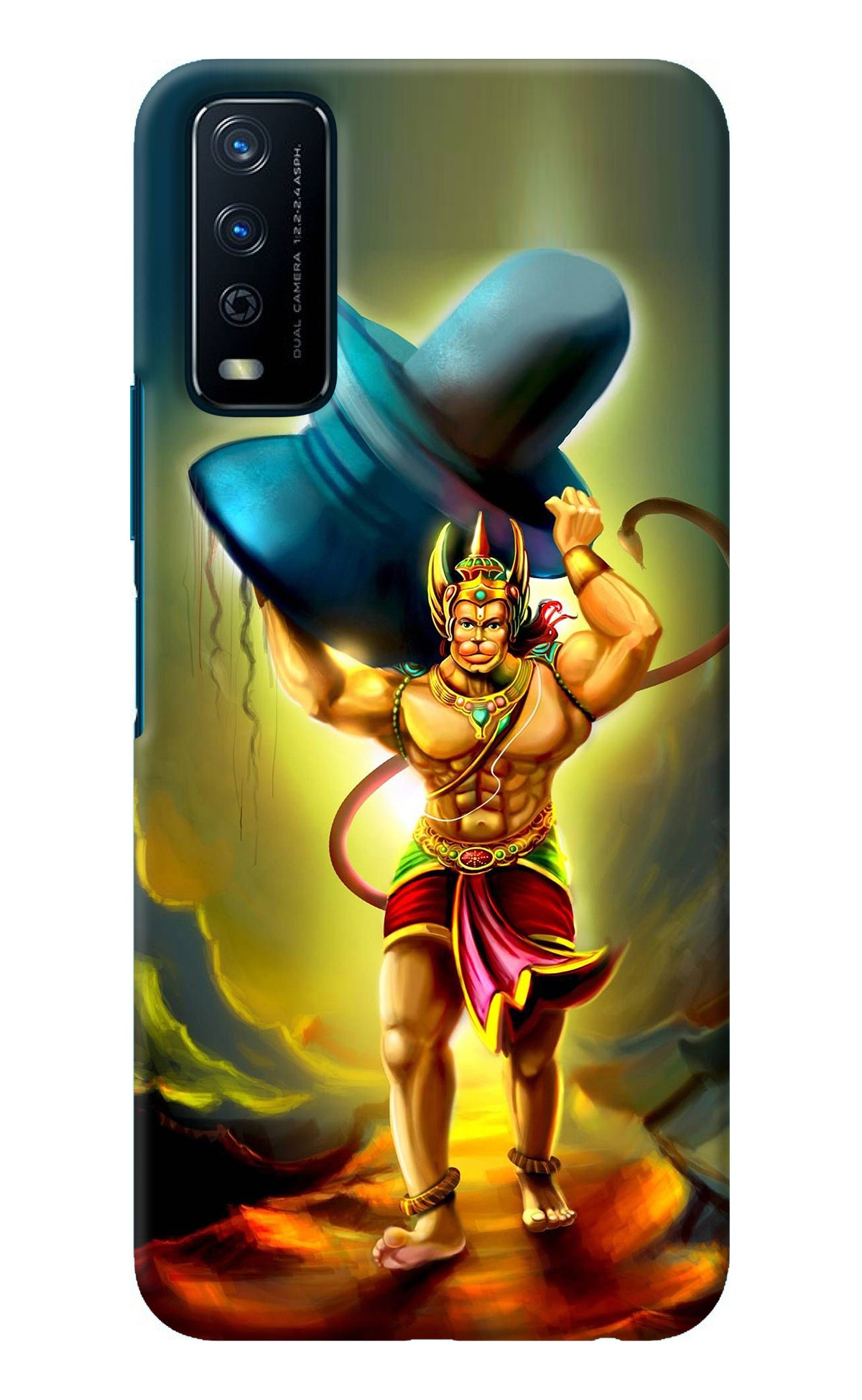 Lord Hanuman Vivo Y12s Back Cover