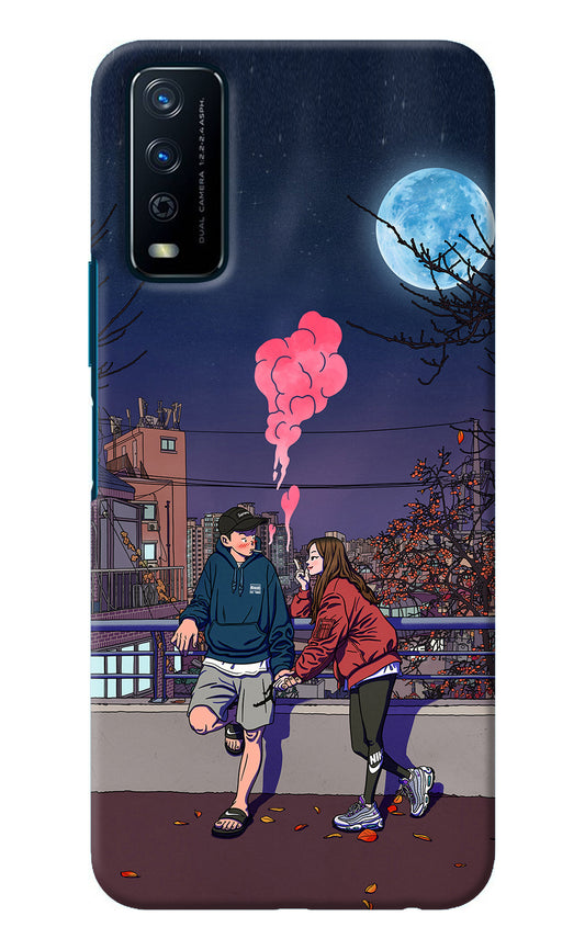 Chilling Couple Vivo Y12s Back Cover