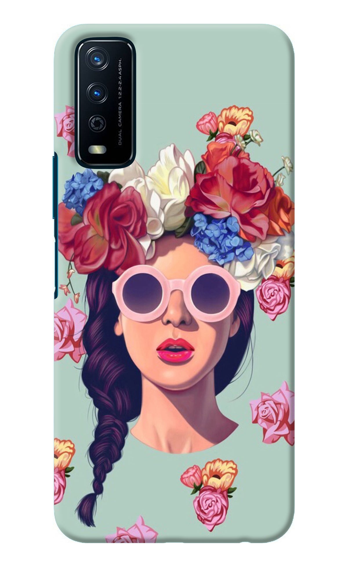 Pretty Girl Vivo Y12s Back Cover