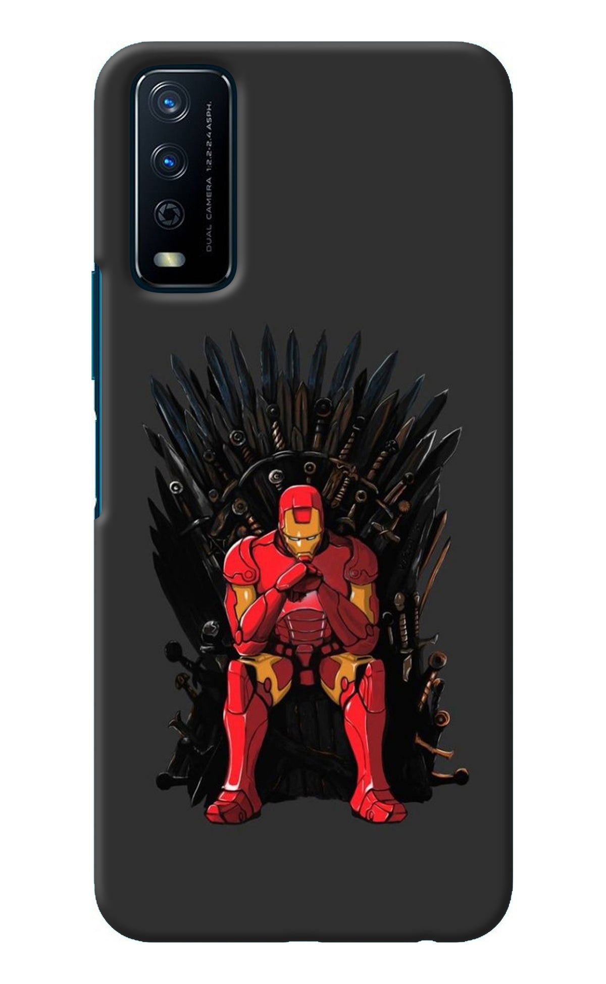 Ironman Throne Vivo Y12s Back Cover