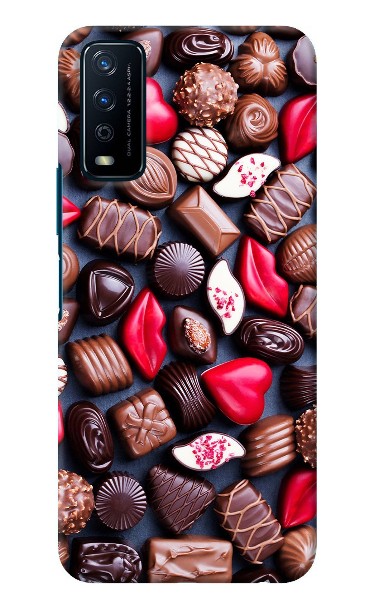 Chocolates Vivo Y12s Back Cover