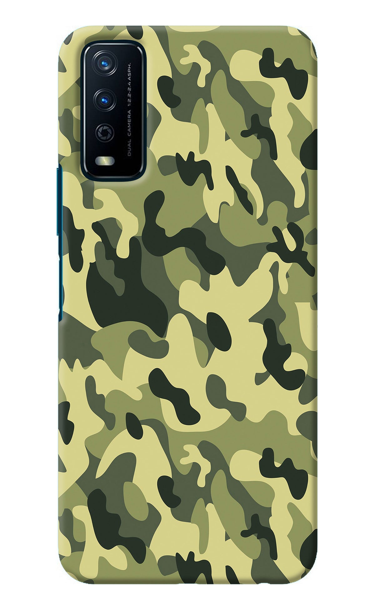 Camouflage Vivo Y12s Back Cover