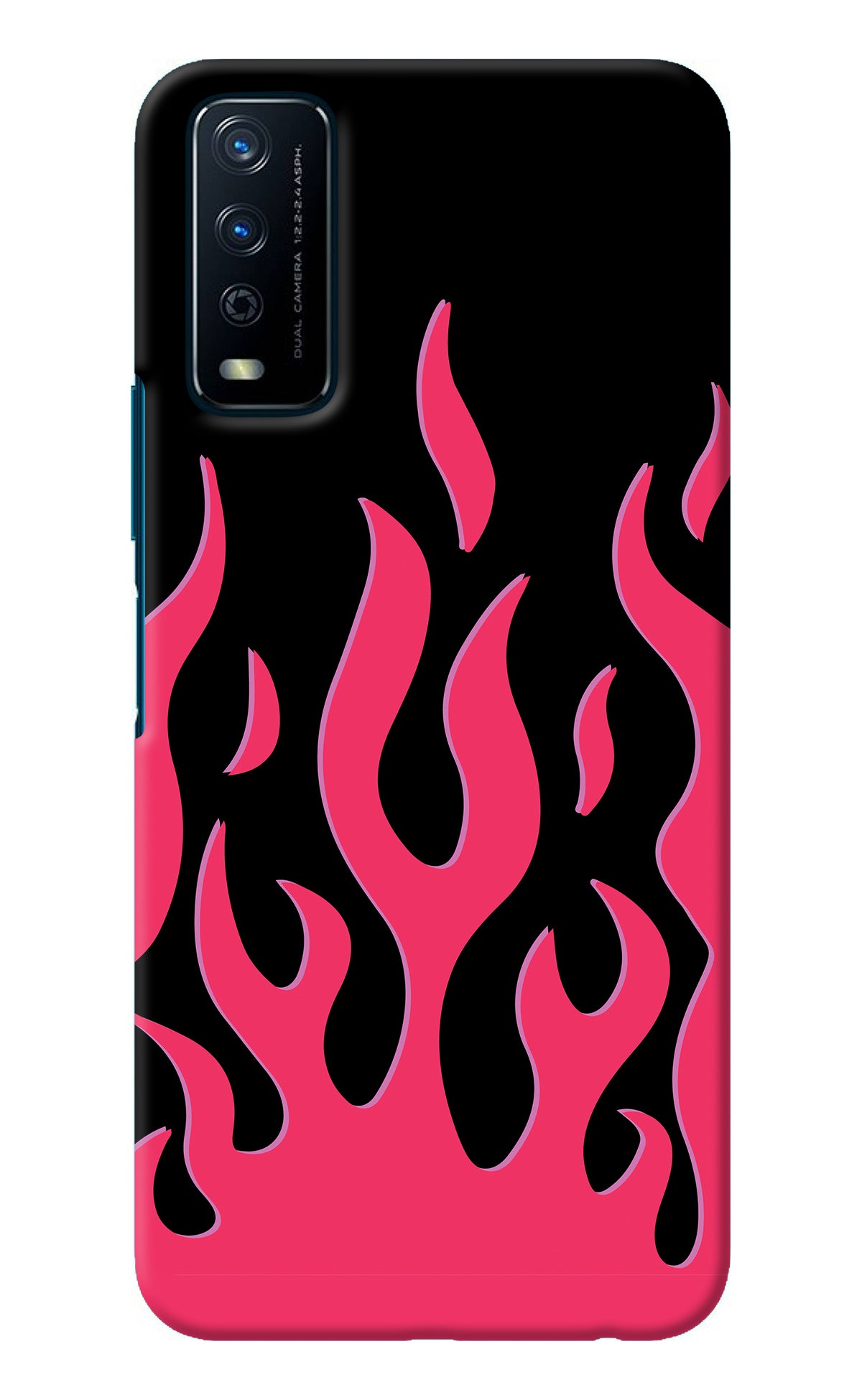 Fire Flames Vivo Y12s Back Cover