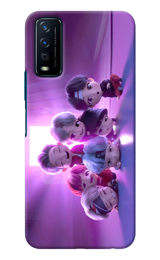 BTS Chibi Vivo Y12s Back Cover