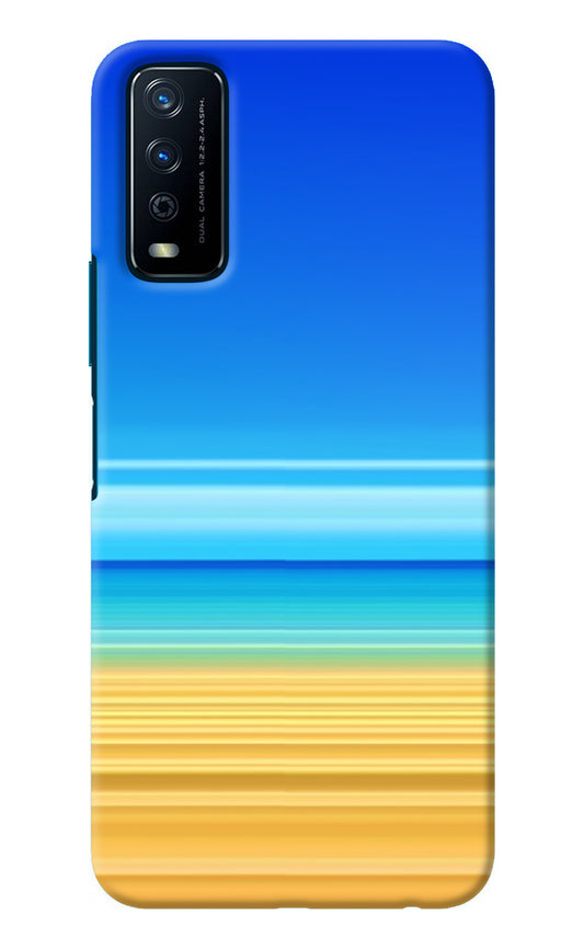 Beach Art Vivo Y12s Back Cover