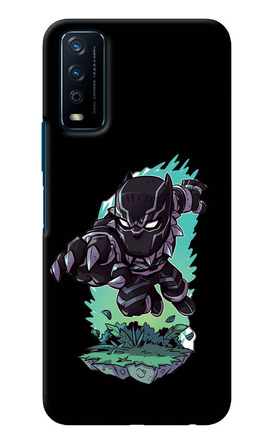 Black Panther Vivo Y12s Back Cover